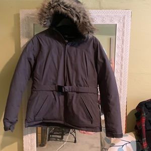 The north face extra warm down coat